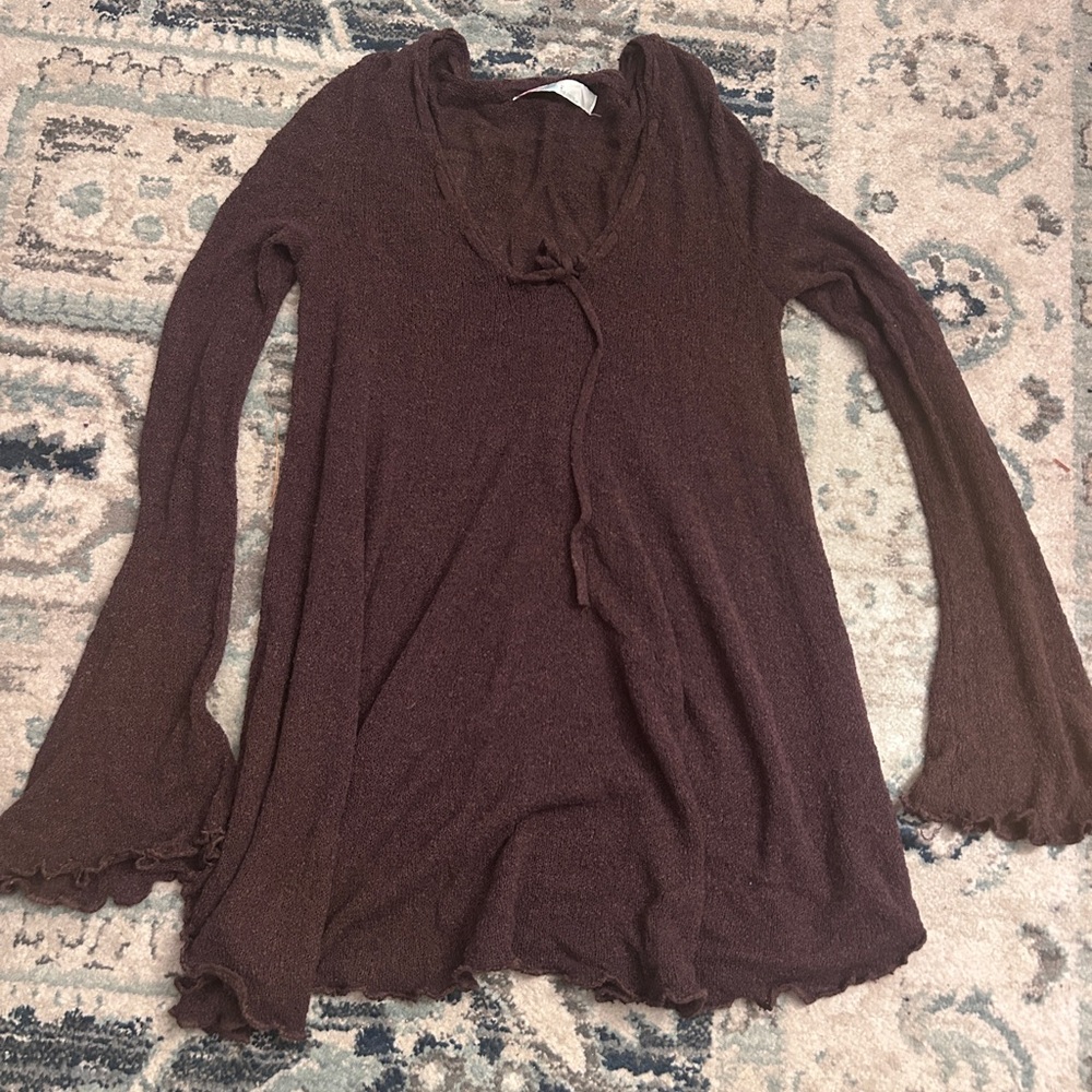 Chic Brown Women's Swim Coverup